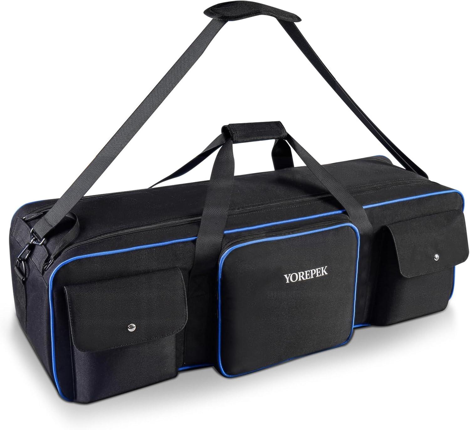 imageYOREPEK Tripod Carrying Case Bag 405 Resistant Light Stand Bag with 2 Protective Pads Photo Studio Equipment Case fit Tripods Manfrotto Monopods Speaker Stands Umbrellas Accessories Travel3059595