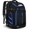 YOREPEK 65L Ski Boot Bag, Waterproof Ski Snowboard Backpack with Clamshell Opening, Separate Compartments for Boots, Helmet, Goggles, Jacket, Pants, Accessories for Adults, Mini Pockets for AirTag(Black)