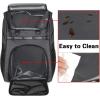 YOREPEK Basketball Bag, Large Basketball Backpack with Shoe Compartment and Ball Holder Sports Backpack for daughter son, Water Resistant for Sport Training Equipment Fits Volleyball Gym(Grey)