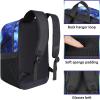 YOREPEK Basketball Bag, Large Basketball Backpack with Shoe Compartment and Ball Holder Sports Backpack for daughter son, Water Resistant for Sport Training Equipment Fits Volleyball Gym(Star Blue)