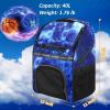 YOREPEK Basketball Bag, Large Basketball Backpack with Shoe Compartment and Ball Holder Sports Backpack for daughter son, Water Resistant for Sport Training Equipment Fits Volleyball Gym(Star Blue)