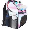 YOREPEK Basketball Bag, Large Basketball Backpack with Shoe Compartment and Ball Holder Sports Backpack for daughter son, Water Resistant for Sport Training Equipment Fits Volleyball Gym(Barbie Pink)