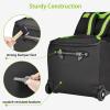 YOREPEK Infant Car Seat Travel Bag with Wheels Compatible with Nuna Pipa Car Seat and Base, Carseat Cover for Airplane Travel with Backpack Straps, Car Seat Bags for Air Travel with Storage Pocket