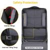YOREPEK Padded Car Seat Travel Bag Backpack for Airplane, Heavy Duty Car Seat Bags for Air Travel, Carseat Cover for Airplane Travel with Shoulder Strap, Car Seats Carrier for Airport, Black(Black)