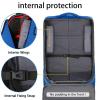 YOREPEK Padded Car Seat Travel Bag Backpack for Airplane, Heavy Duty Car Seat Bags for Air Travel, Carseat Cover for Airplane Travel with Shoulder Strap, Car Seats Carrier for Airport, Black(Blue)