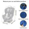 YOREPEK Padded Car Seat Travel Bag Backpack for Airplane, Heavy Duty Car Seat Bags for Air Travel, Carseat Cover for Airplane Travel with Shoulder Strap, Car Seats Carrier for Airport, Black(Blue)