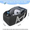 YOREPEK Padded Car Seat Travel Bag Compatible with UPPAbaby MESA V2 without Base, Fit for Nuna Pipa without Base, Infant Car Seat Bags for Air Travel, Carseat Travel Cover for Baby Airplane Essentials(Handbag)