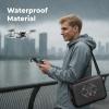 YOREPEK Travel Case for DJI Mini 4K/2/2 SE, Portable Lightweight PU Carrying Case for DJI Mini 4K Drone Fly More Combo Accessories, Shockproof Waterproof Storage Bag with Shoulder Strap