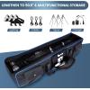 YOREPEK Tripod Carrying Case Bag 40.5″, Resistant Light Stand Bag with 2 Protective Pads, Photo Studio Equipment Case fit Tripods Manfrotto, Monopods, Speaker Stands, Umbrellas, Accessories, Travel(50.5*9.5*9.5)