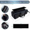 YOREPEK Tripod Carrying Case Bag 40.5″, Resistant Light Stand Bag with 2 Protective Pads, Photo Studio Equipment Case fit Tripods Manfrotto, Monopods, Speaker Stands, Umbrellas, Accessories, Travel(30.5*9.5*9.5)