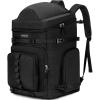 YOREPEK 65L Ski Boot Bag Backpack with 8 Pockets, Waterproof Ski Snowboard Boot Bags for Air Travel, Ski Gear Bag Backpacks for Boots, Helmet, Goggle, Gloves, Pants, Jacket, Accessories for Adults(Black)
