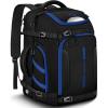 YOREPEK 65L Ski Boot Bag, Waterproof Ski Snowboard Backpack with Clamshell Opening, Separate Compartments for Boots, Helmet, Goggles, Jacket, Pants, Accessories for Adults, Mini Pockets for AirTag(Black)