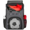 YOREPEK Basketball Bag, Large Basketball Backpack with Shoe Compartment and Ball Holder Sports Backpack for daughter son, Water Resistant for Sport Training Equipment Fits Volleyball Gym(Grey)