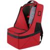 YOREPEK Padded Car Seat Travel Bag Backpack for Airplane, Heavy Duty Car Seat Bags for Air Travel, Carseat Cover for Airplane Travel with Shoulder Strap, Car Seats Carrier for Airport, Black(Dark Red)