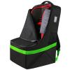 YOREPEK Padded Car Seat Travel Bag Backpack for Airplane, Heavy Duty Car Seat Bags for Air Travel, Carseat Cover for Airplane Travel with Shoulder Strap, Car Seats Carrier for Airport, Black(Green)