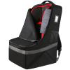 YOREPEK Padded Car Seat Travel Bag Backpack for Airplane, Heavy Duty Car Seat Bags for Air Travel, Carseat Cover for Airplane Travel with Shoulder Strap, Car Seats Carrier for Airport, Black(Black)