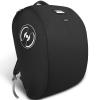 imageYOREPEK Padded Car Seat Travel Bag for Airplane Fits for Doona Car Seat Stroller with isofix Base Infant Car Seat Bags with Lockable Zipper Foldable Gate Check Stroller Backpack for Baby TravelBlack