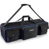 YOREPEK Tripod Carrying Case Bag 40.5″, Resistant Light Stand Bag with 2 Protective Pads, Photo Studio Equipment Case fit Tripods Manfrotto, Monopods, Speaker Stands, Umbrellas, Accessories, Travel(40.5*9.5*9.5)