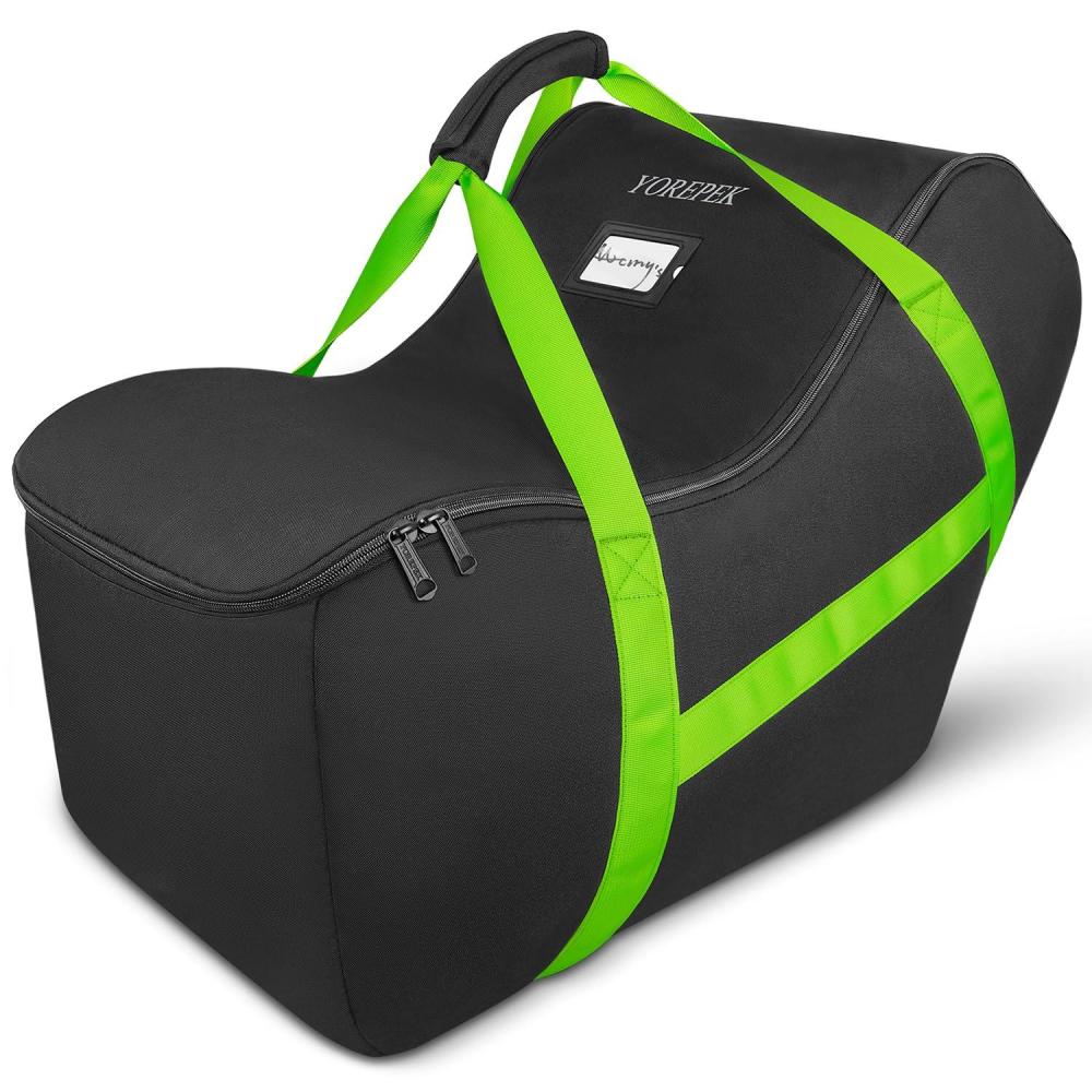 imageYOREPEK Infant Car Seat Travel Bag Compatible with All Nuna Pipa Car Seat and Base or Chicco KeyFit 30 and Base Padded Car Seat Bags for Air TravelCar Seat Gate Check Bag with 5 Protective FeetBlack