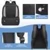 YOREPEK Basketball Backpack, Lightweight Basketball Bag with Ball Holder & Shoes Compartment, Sports Backpack Training Equipment Fit Soccer Volleyball Football(Black)