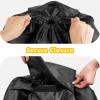 YOREPEK Car Seat Travel Bag Backpack, Universal Car Seat Bags for Air Travel Fits Convertible, Booster, Infant Carseat, Gate Check Carseat Cover for Airplane, Baby Flying Essential(Black)