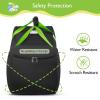 YOREPEK Infant Car Seat Travel Bag Compatible with All Nuna Pipa Car Seat and Base or Chicco KeyFit 30 and Base, Padded Car Seat Bags for Air Travel,Car Seat Gate Check Bag with 5 Protective Feet(Black)