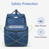 YOREPEK Infant Car Seat Travel Bag Compatible with All Nuna Pipa Car Seat and Base or Chicco KeyFit 30 and Base, Padded Car Seat Bags for Air Travel,Car Seat Gate Check Bag with 5 Protective Feet(Blue)
