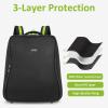 YOREPEK Padded Stroller Bag for Airplane Travel Fits for UPPAbaby MINU,MINU V2,MINU V3, Gate Check Stroller Bag with Large Inner Mesh Pocket, Sturdy Stroller Storage Backpack for Accessories(Black)