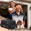 YOREPEK Upgraded Golf Trunk Organizer, Christmas Gifts for Golfers, with Removable Insulated Pouch&Dust-Proof Protective Layer, Multi-Compartment fits 2 Pairs of Shoes, Golf Accessories(Black)