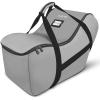 YOREPEK Infant Car Seat Travel Bag Compatible with All Nuna Pipa Car Seat and Base or Chicco KeyFit 30 and Base, Padded Car Seat Bags for Air Travel,Car Seat Gate Check Bag with 5 Protective Feet(Grey)