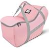 YOREPEK Infant Car Seat Travel Bag Compatible with All Nuna Pipa Car Seat and Base or Chicco KeyFit 30 and Base, Padded Car Seat Bags for Air Travel,Car Seat Gate Check Bag with 5 Protective Feet(Pink)