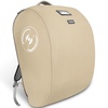 YOREPEK Padded Car Seat Stroller Travel Bag for Air Travel Gate Check | for Doona, Evenflo Shyft Dualride with Base, Infant Car Seat Trave Bag, Lockable Zipper, Soft Backpack Straps, Foldable(Beige)