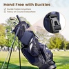 YOREPEK Golf Gifts for Men, Complete Golf Accessories Kit PU Leather Case | Golf Set with Balls, Tees, Monocular, Divot Tool, Scorekeeper, Golf Ball Clip, Brush, Golf Gifts for Dad, Golf Stuff for Men(Navy Blue)